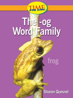cover image of The -og Word Family